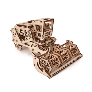 Механический 3D пазл UGEARS Комбайн