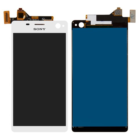 Дисплей для Sony E5333 Xperia C4 Dual, E5343 Xperia C4 Dual, E5363 Xperia C4 Dual, белый, High Copy