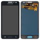 Дисплей для Samsung A300 Galaxy A3, чорний, без регулювання яскравості, без рамки, Сopy, (TFT)
