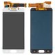 Дисплей для Samsung A310 Galaxy A3 (2016); Samsung, белый, без регулировки яркости, без рамки, Сopy, (TFT)