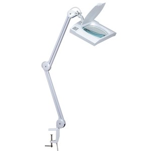 Настольная увеличительная линза Bourya 8069LED A, 3 диоптрии