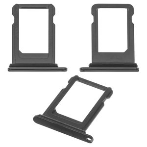Тримач SIM карти для iPhone XS, чорний