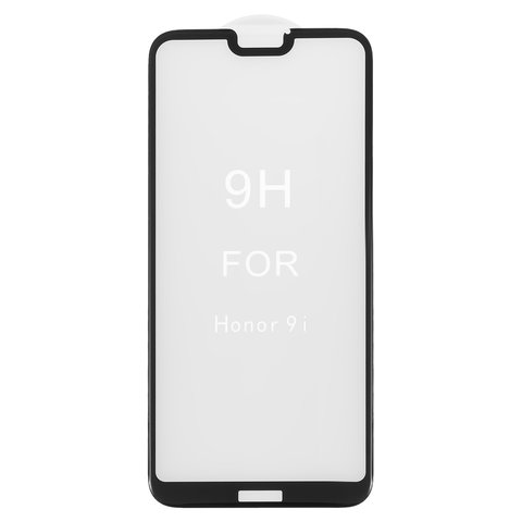 Защитное стекло All Spares для Huawei Honor 9i 2018 , 5D Full Glue, черный, cлой клея нанесен по всей поверхности