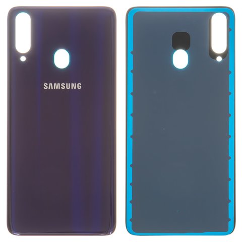 Задня панель корпуса для Samsung A207F DS Galaxy A20s, синя