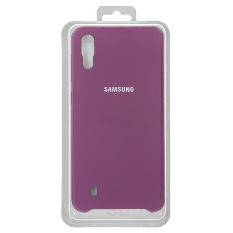Чохол для Samsung M105 Galaxy M10, фіолетовий, Original Soft Case, силікон, grape 43 