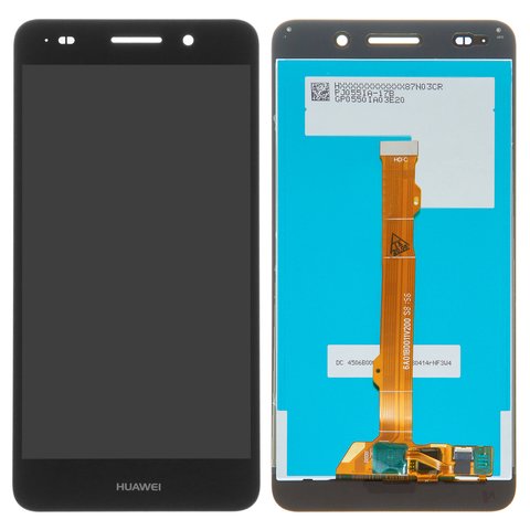 Дисплей для Huawei Y6 II, чорний, клас B, без рамки, Сopy, CAM L21