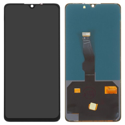 Дисплей для Huawei P30, черный, без рамки, High Copy, OLED 