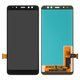 Дисплей для Samsung A530 Galaxy A8 (2018), чорний, Best copy, без рамки, Сopy, (TFT)