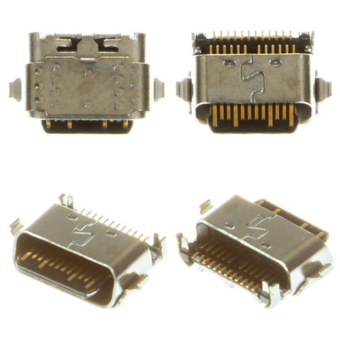Конектор зарядки для Motorola XT1925 Moto G6, XT1926 Moto G6 Plus, 24 pin, USB тип C