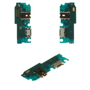 Шлейф для Samsung A125F Galaxy A12, M127 Galaxy M12, конектора зарядки, Сopy, плата зарядки