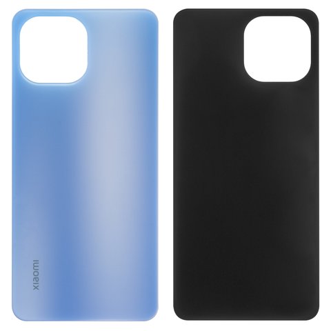 Задняя панель корпуса для Xiaomi Mi 11 Lite, голубая, M2101K9AG, bubblegum blue