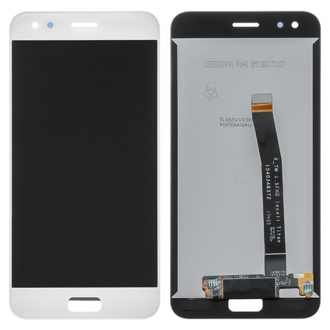 Дисплей для Asus ZenFone 4 ZE554KL , белый, без рамки