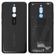 Задняя панель корпуса для Xiaomi Redmi 8, черная, с боковыми кнопками, Original, M1908C3IC, MZB8255IN, M1908C3IG, M1908C3IH