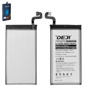 Акумулятор Deji EB BG955ABE для Samsung G955 Galaxy S8 Plus, Li ion, 3,85 B, 3500 мАг