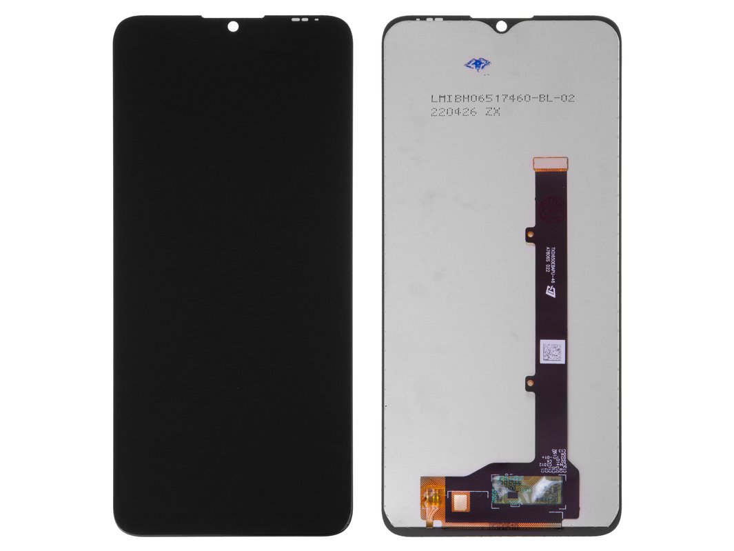 Дисплей для ZTE Blade A51 (2021), Blade A71 A7030, чорний, без