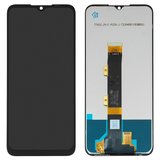 Дисплей для Motorola Moto G53 XT2335, чорний, без рамки, High Copy
