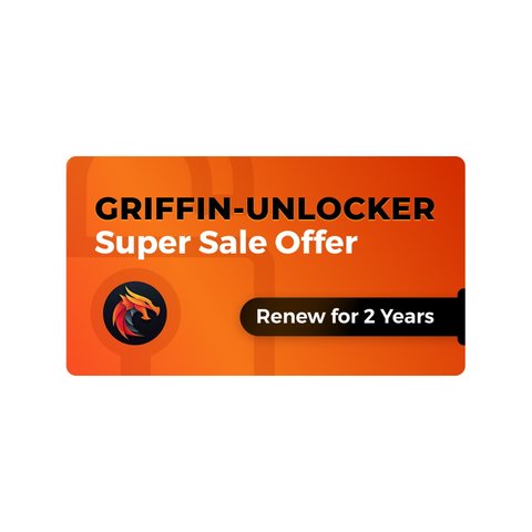 Продовження доступу для Griffin Unlocker на 2 роки акційна пропозиція 