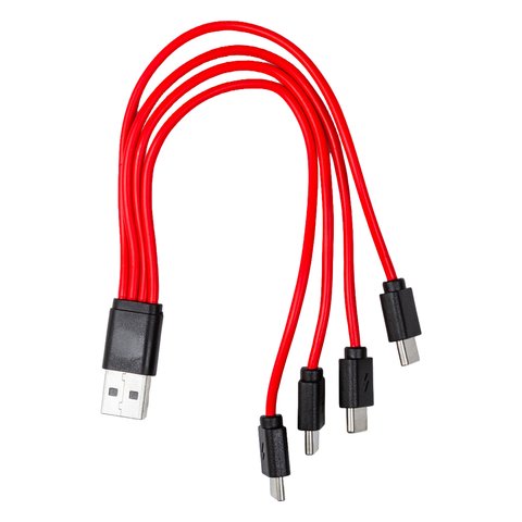 USB кабель Soshine, 4xUSB тип C