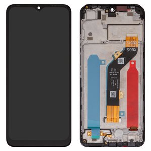 Дисплей для Infinix Hot 20i X665C, X665E , чорний, з рамкою, High Copy, 1540432170