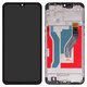 Дисплей для Samsung A107 Galaxy A10s, черный, с рамкой, High Copy
