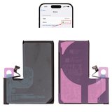 Аккумулятор для iPhone 13 Pro, Li-ion, 3,87 B, 3200 мАч, повышенная ёмкость, без ошибки, (A2656), genuine IC