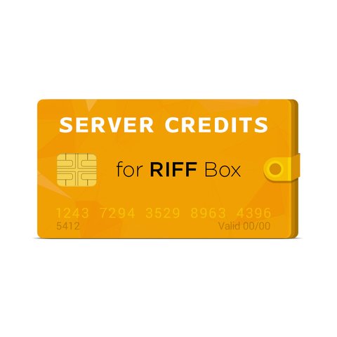 Серверные кредиты для RIFF Box