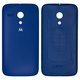 Battery Back Cover compatible with Motorola XT1032 Moto G, XT1033 Moto G, XT1036 Moto G, (dark blue)
