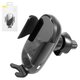 Car Holder Baseus, (black, for deflector, automatic clamping, with micro-USB cable Type-B) #SUGENT-ZN01