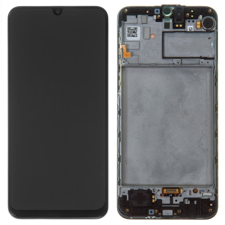 Lcd Compatible With Samsung M215 Galaxy M21 Black With Touchscreen With Frame Original Prc All Spares