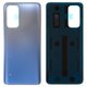 Housing Back Cover compatible with Xiaomi Mi 10T, Mi 10T Pro, (silver, High Copy, M2007J3SY, M2007J3SG, M2007J3SP, M20)