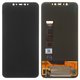 Дисплей для Xiaomi Mi 8, черный, без рамки, Оригинал (переклеено стекло), M1803E1A