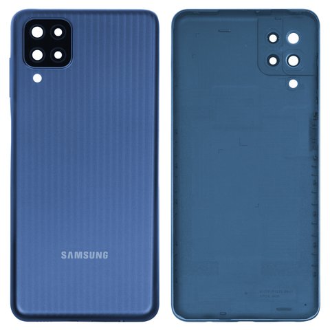 Housing Back Cover compatible with Samsung M127 Galaxy M12, dark blue 