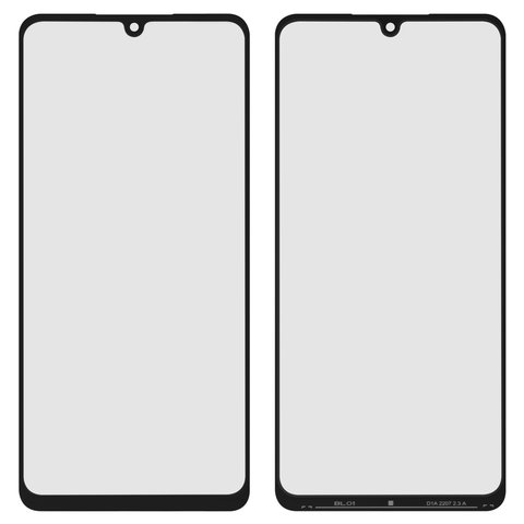 Vidrio de carcasa puede usarse con Samsung A336 Galaxy A33 5G, con película OCA, negro