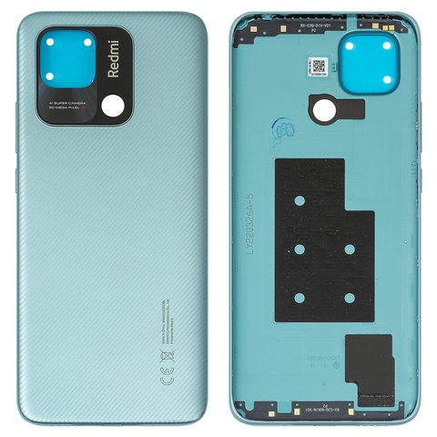 Housing Back Cover compatible with Xiaomi Redmi 10C, green 