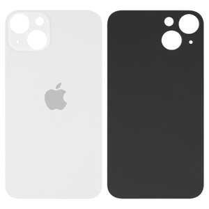 Panel trasero de carcasa puede usarse con iPhone 13, blanco, no es necesario desmontar la cámara, AAA, big hole