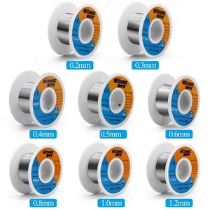 Estaño Mechanic HX T100, Sn 63% , Pb 37%, flux 1 3%, 0.3 mm, 100 g