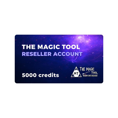 The Magic Tool Reseller Account 5000 Credits 