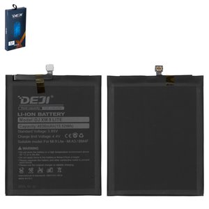 Battery Deji BM4F compatible with Xiaomi Mi 9 Lite, Mi A3, Mi CC9, Mi CC9e, Li ion, 3.85 V, 4030 mAh 