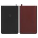Housing Back Covers compatible with Google Pixel 7, (black, lower part, obsidian)