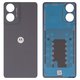 Housing Back Cover compatible with Motorola Moto E14, (black, graphite gray)