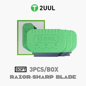 Glue Removing Blade 2UUL DA95, 3 pcs., м'які 
