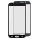 Housing Glass compatible with Samsung G925F Galaxy S6 EDGE, (dark blue)