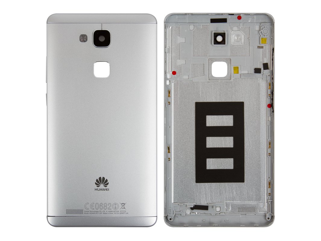 aanbidden Zwembad Vaderlijk Housing Back Cover compatible with Huawei Ascend Mate 7, (white, without  SIM card tray, with side button) - GsmServer