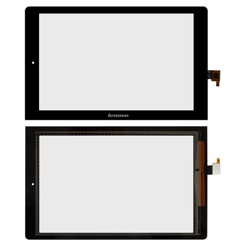 Touchscreen compatible with Lenovo B8000 Yoga Tablet 10, black 