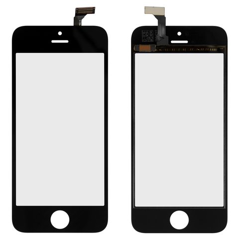 Touchscreen compatible with Apple iPhone 5, Copy, black 