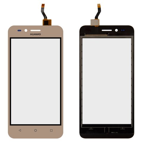 Touchscreen compatible with Huawei Y3 II, (3G version , golden, LUA U03 U23 L03 L13 L23 
