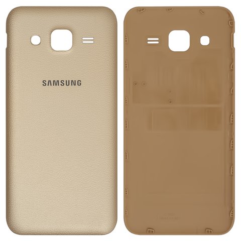 Battery Back Cover compatible with Samsung J200F Galaxy J2, J200H Galaxy J2, golden 