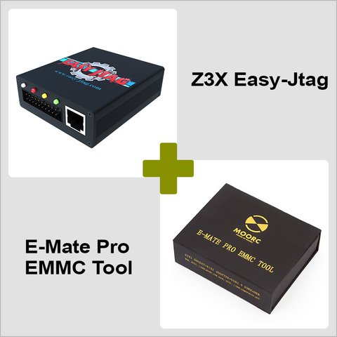 Z3X Easy Jtag + E Mate Pro EMMC Tool Combo Pack
