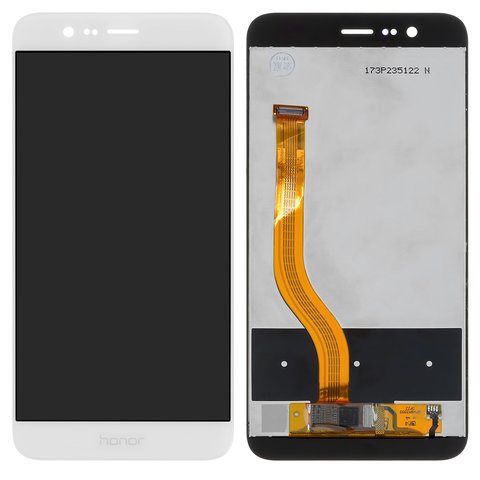 LCD compatible with Huawei Honor 8 Pro, Honor V9, white, without frame, Original PRC , DUK L09 DUK AL20 