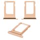 SIM Card Holder compatible with iPhone 8, iPhone SE 2020, (golden)